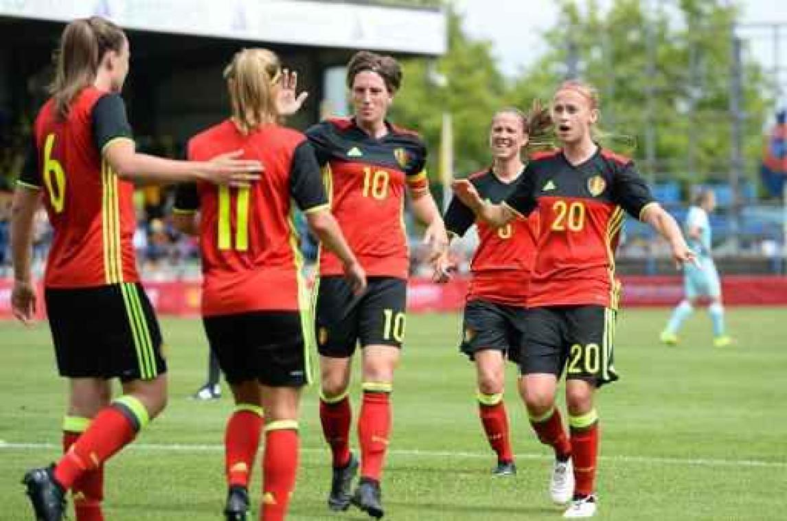 EK voetbal 2017 (v) - Red Flames staan aan vooravond van historische EK-deelname