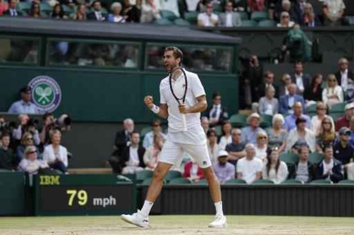 Marin Cilic staat voor het eerst in Wimbledon-finale