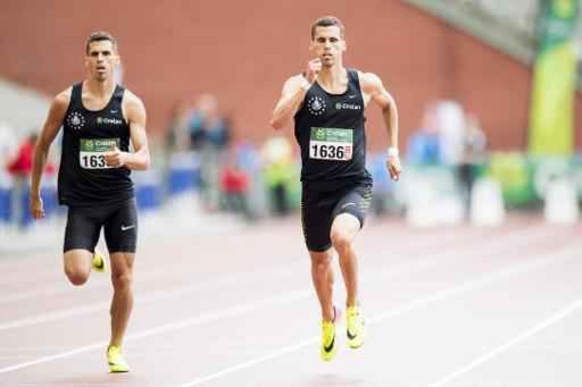 Kevin en Jonathan Borlée plaatsen zich in Madrid voor WK atletiek