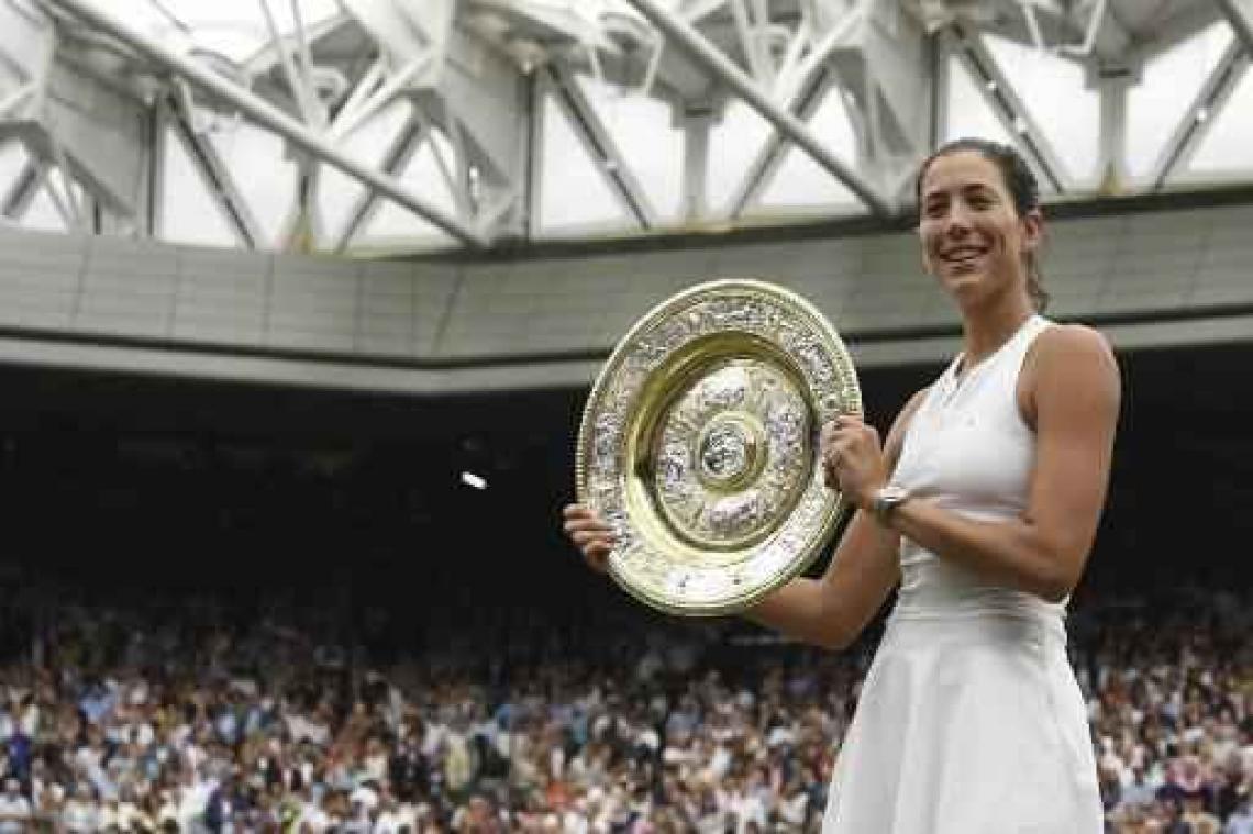 Wimbledon - Muguruza: "Dit was net een droom"