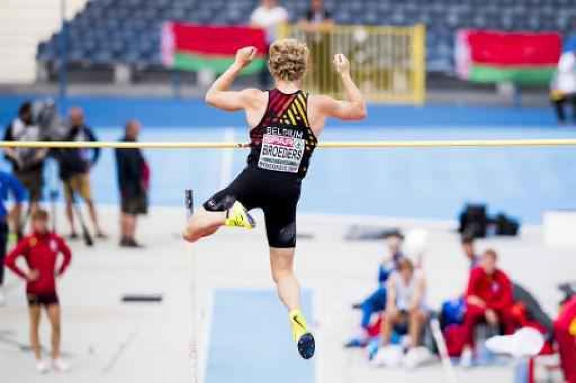 EK atletiek U23 - Goud voor Ben Broeders in het polsstokspringen