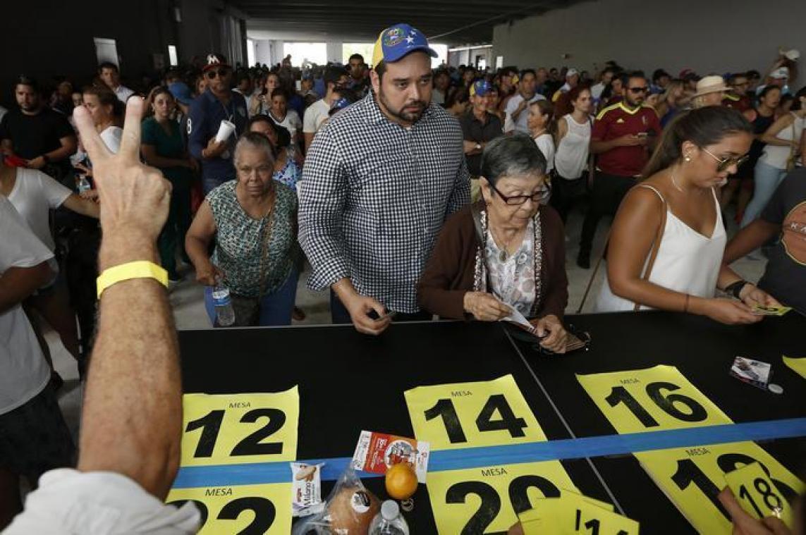 Venezolanen uiten ongenoegen in referendum