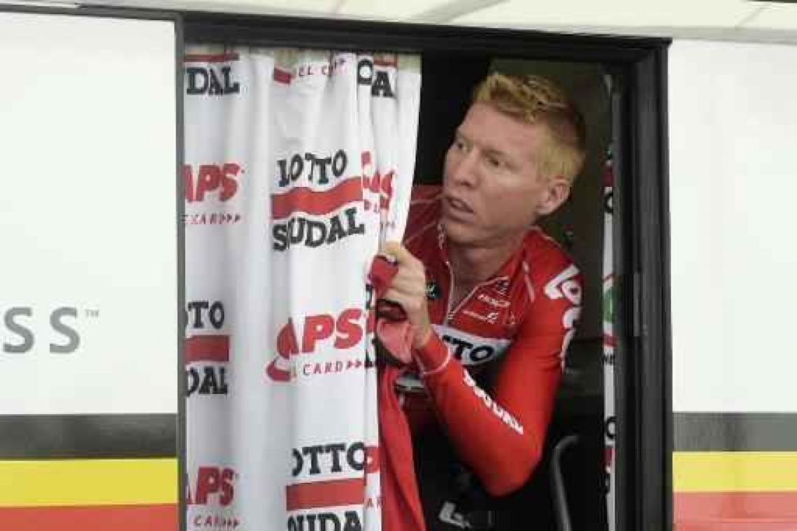 Tour de France - Marcel Sieberg (Lotto Soudal) staakt strijd