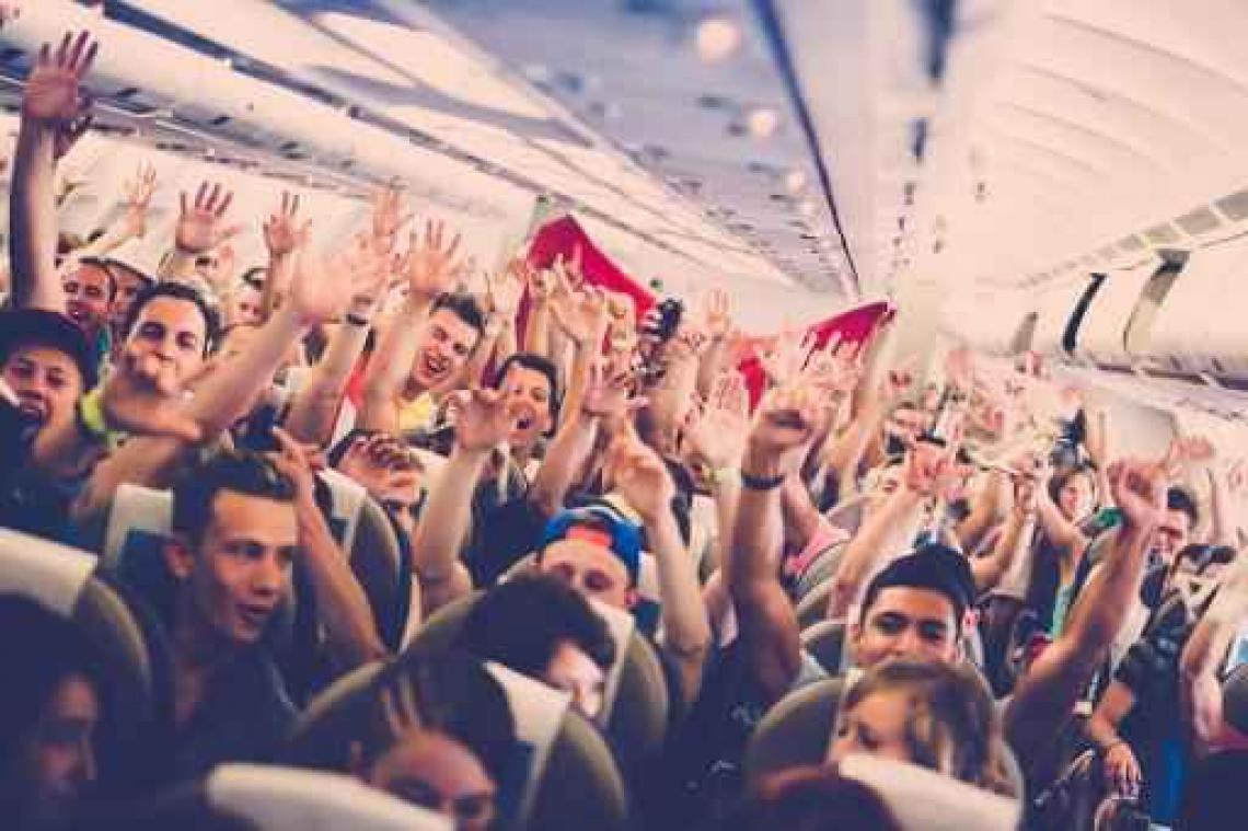 Brussels Airlines zet voor het eerst themavliegtuig Amare in voor Tomorrowland