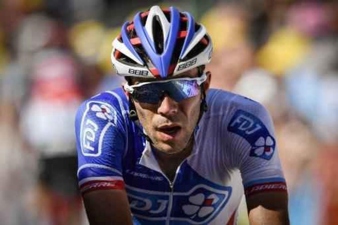Thibaut Pinot, nummer drie uit Tour van 2014, gooit handdoek