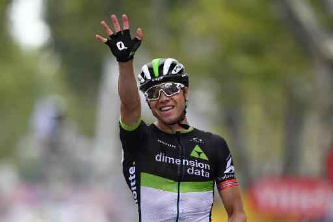 Tour de France - Edvald Boasson Hagen pakt dan toch zijn zege in Salon-de-Provence