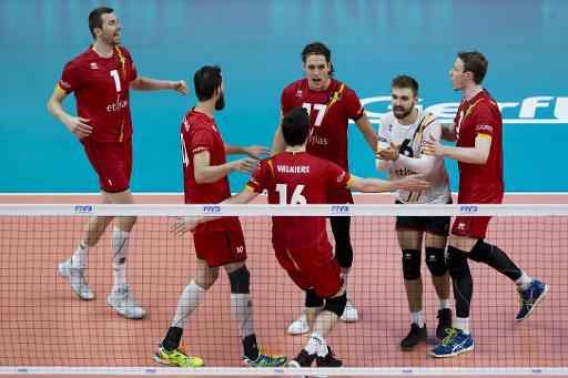 Kwal. WK volley (m) - Red Dragons blijven foutloos in Kortrijk
