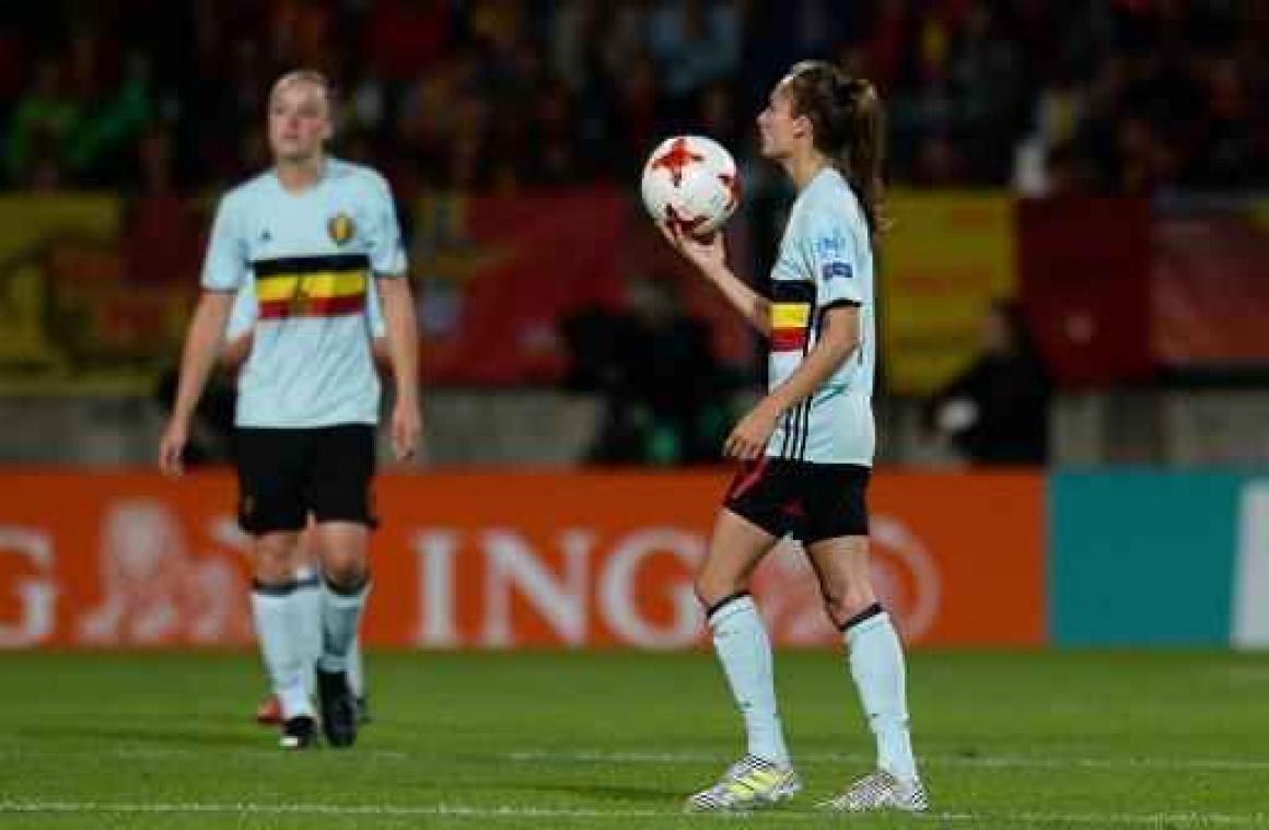 EK voetbal 2017 (v) - Red Flames uitgeschakeld na nipte nederlaag tegen Nederland