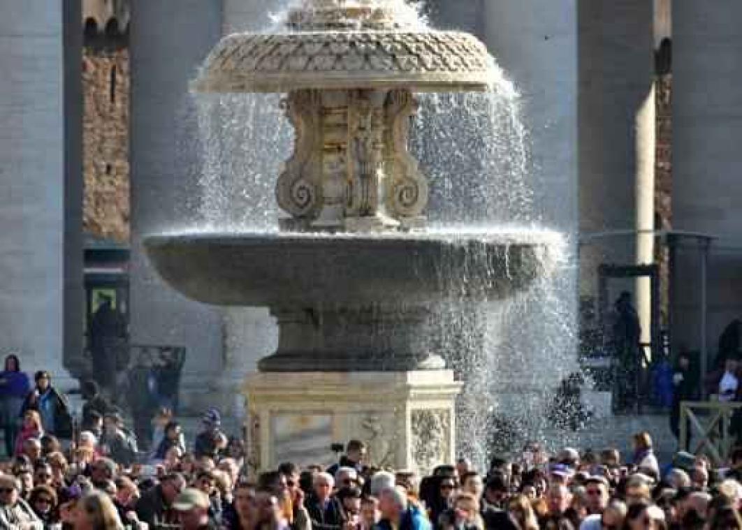 Vaticaan legt zijn fonteinen stil wegens droogte