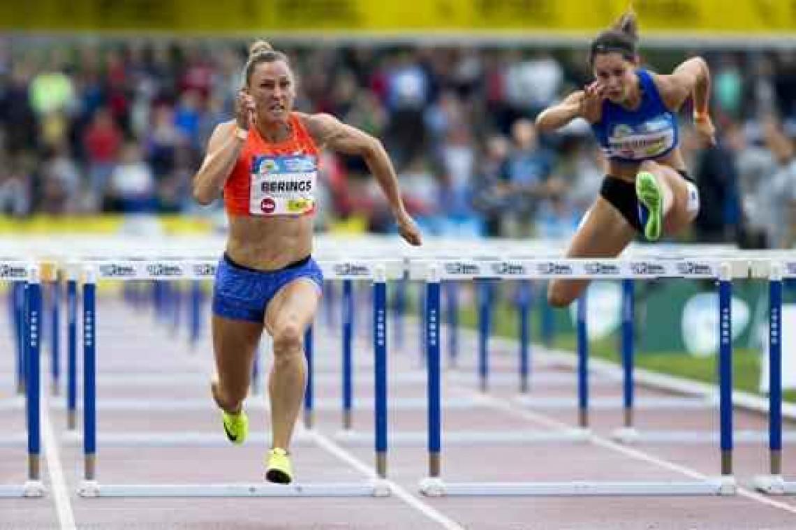 WK atletiek - Atletiekfederatie voegt hordeloopster Eline Berings aan selectie toe