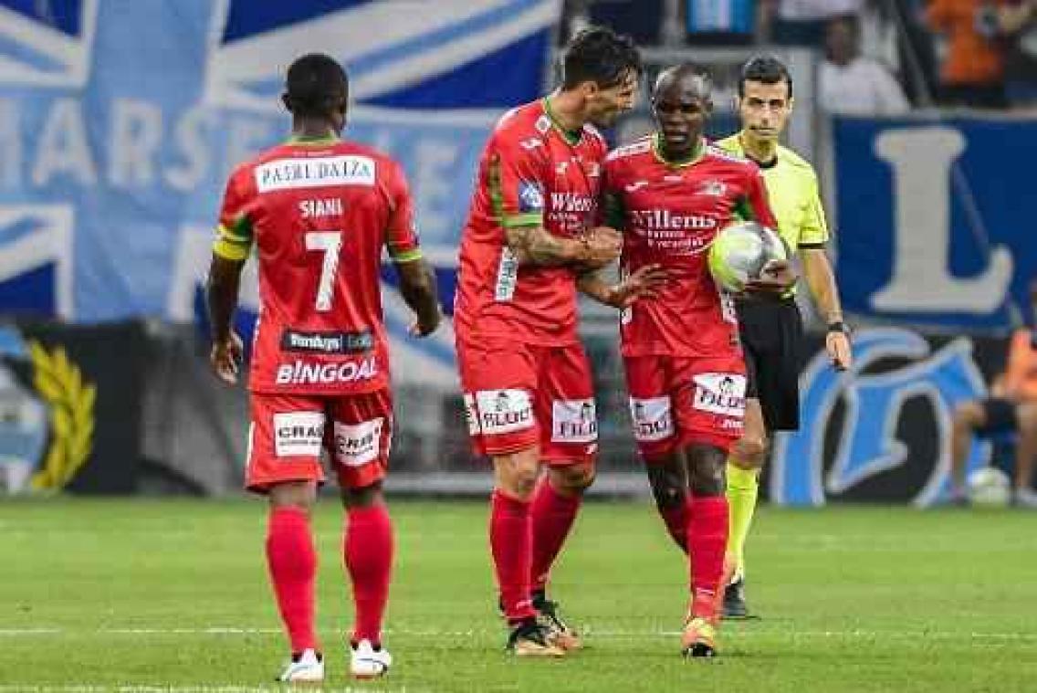 Europa League - Oostende debuteert Europees met 4-2 nederlaag in Marseille