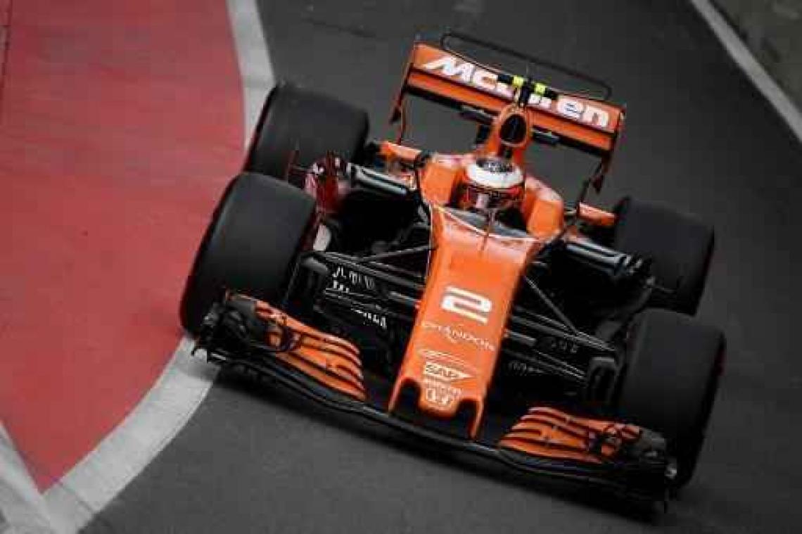 F1 - GP van Hongarije - Stoffel Vandoorne wordt tiende in tweede vrije oefenritten