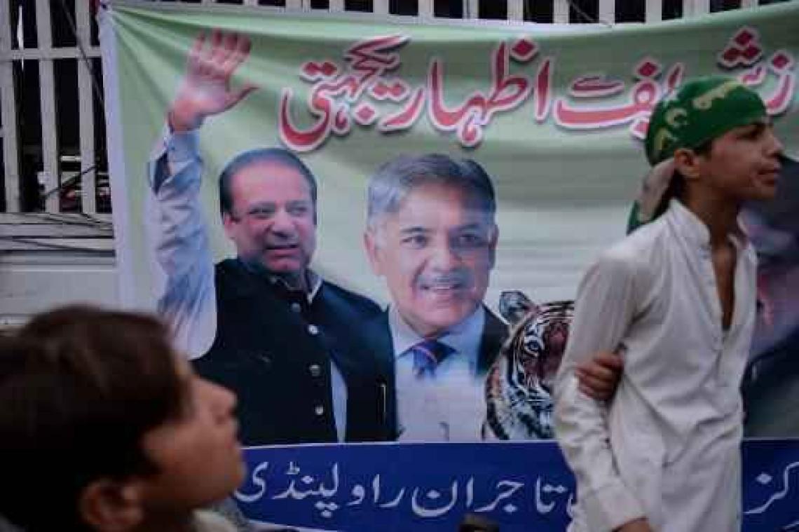 Broer van ex-premier Sharif wordt nieuwe premier van Pakistan