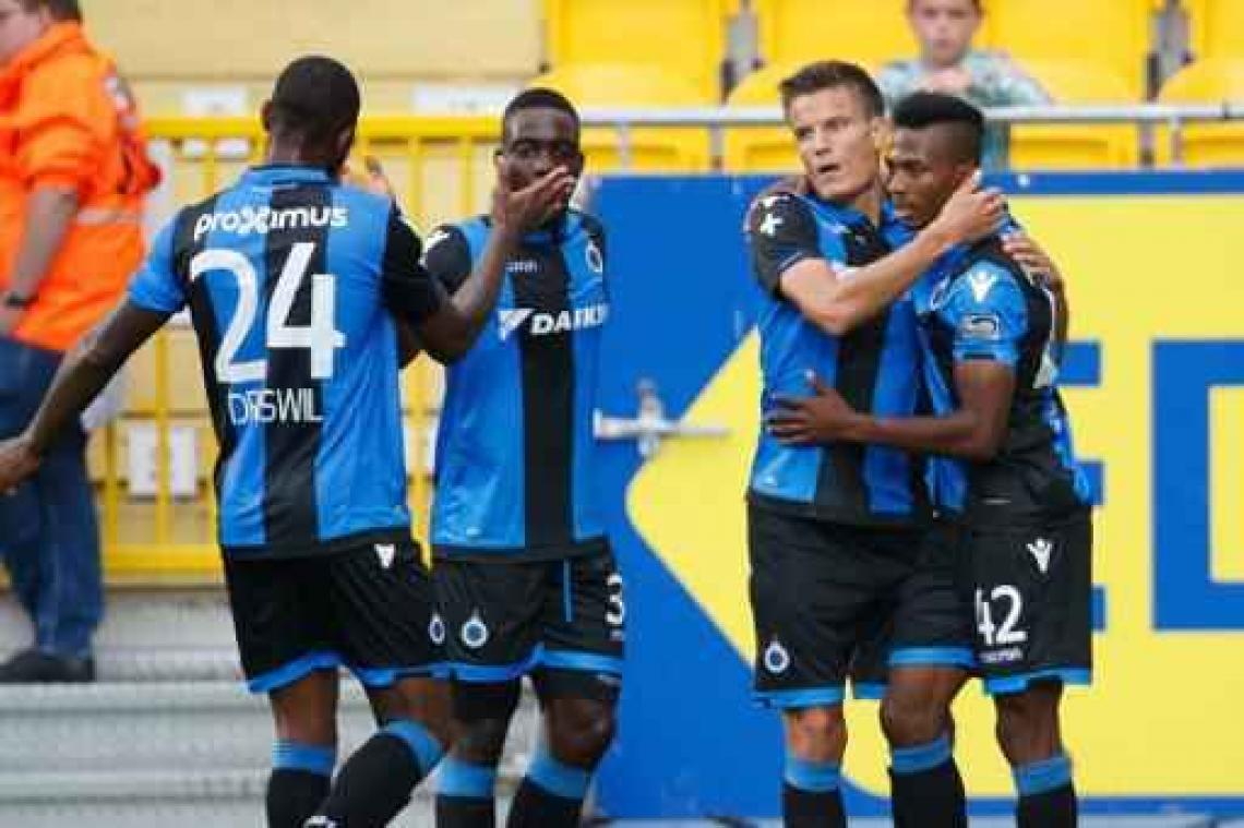 Jupiler Pro League - Club Brugge begint seizoen met ruime zege tegen Lokeren