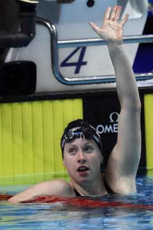 WK zwemmen: Amerikaanse Lilly King wint 50 meter schoolslag in wereldrecordtijd