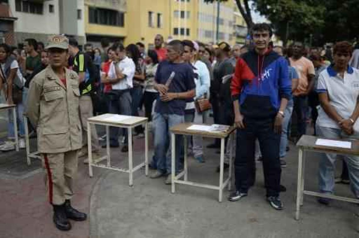 Minder dan helft van stemgerechtigden in Venezuela trok naar kieslokaal