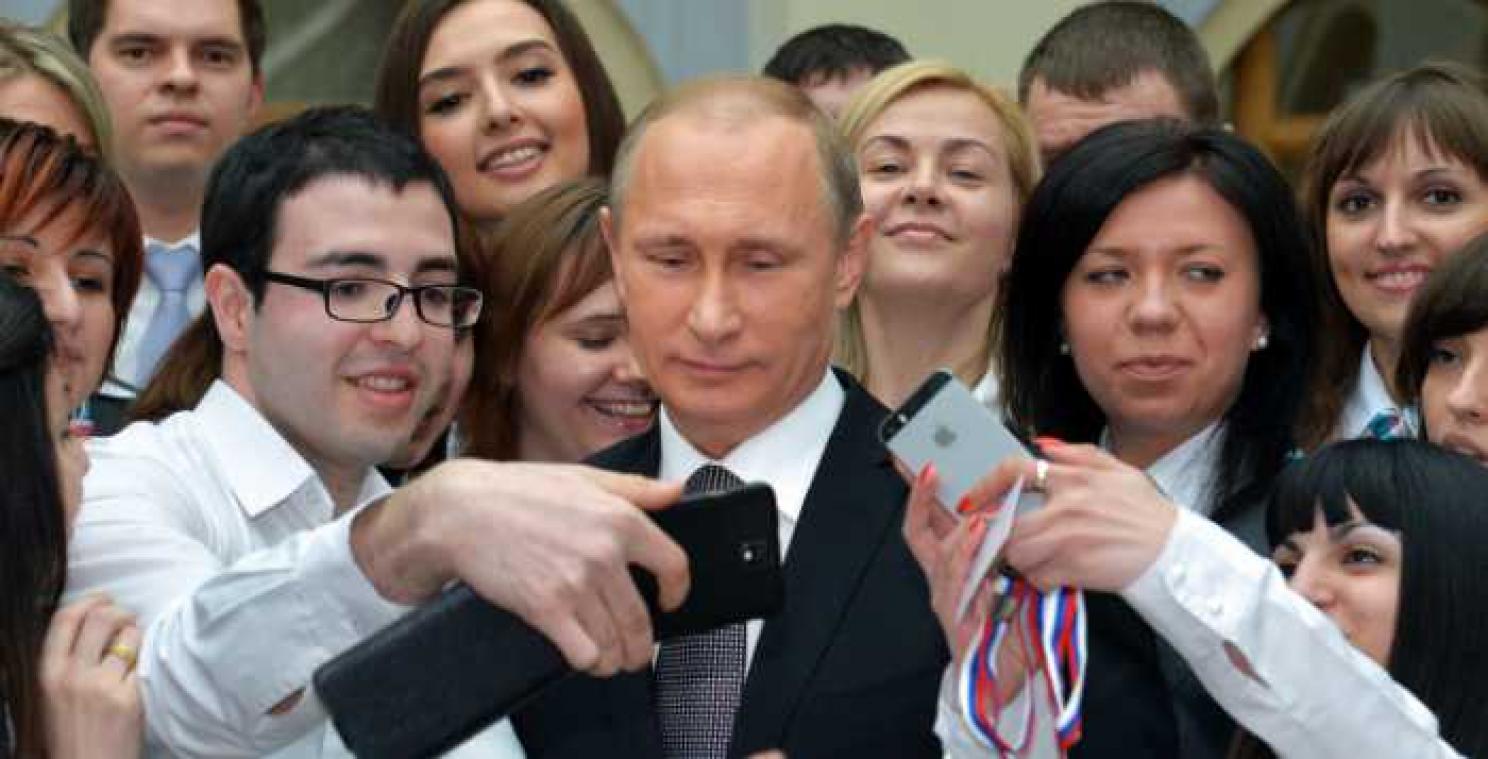 Rusland verspreidt folders voor veilige selfies