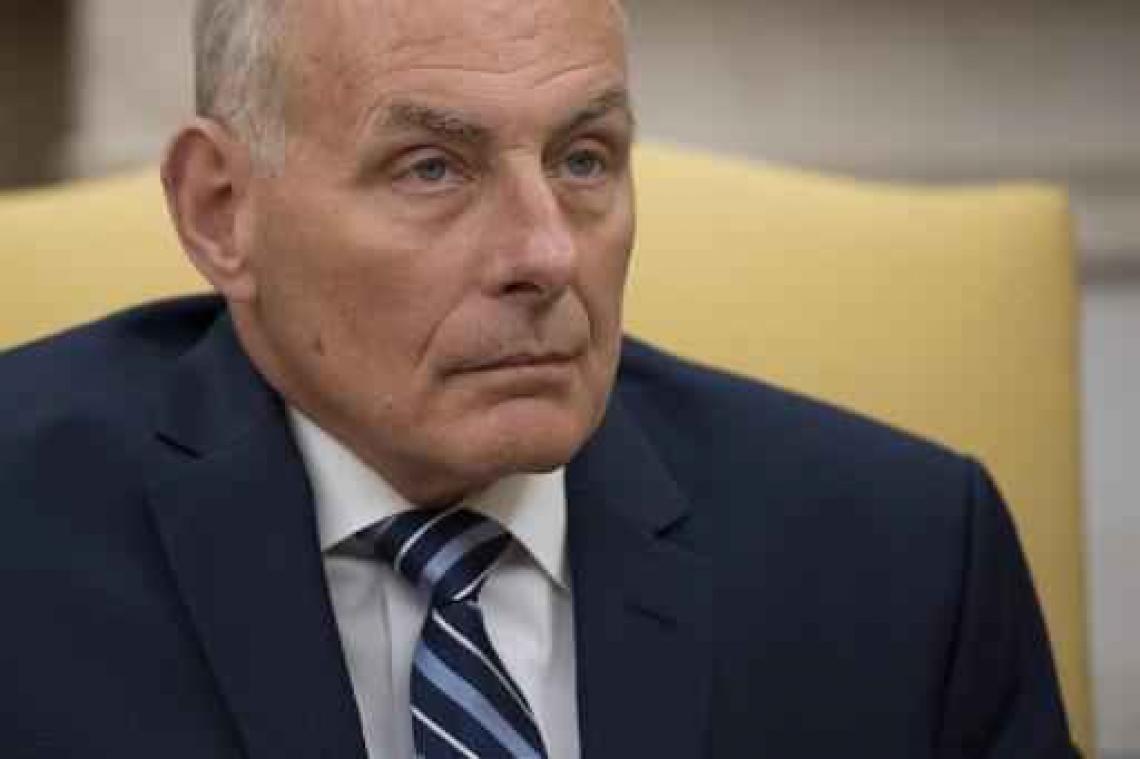 John Kelly legt eed af als nieuwe stafchef van Trump