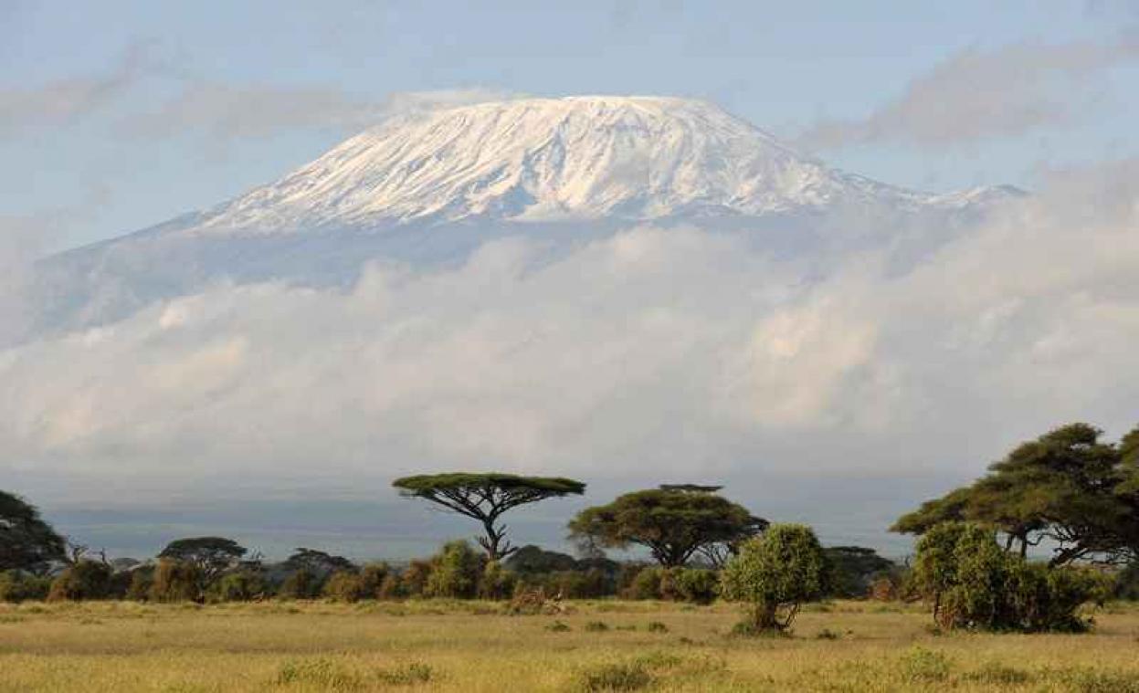 Achtjarig meisje bedwingt hoogste berg van Afrika