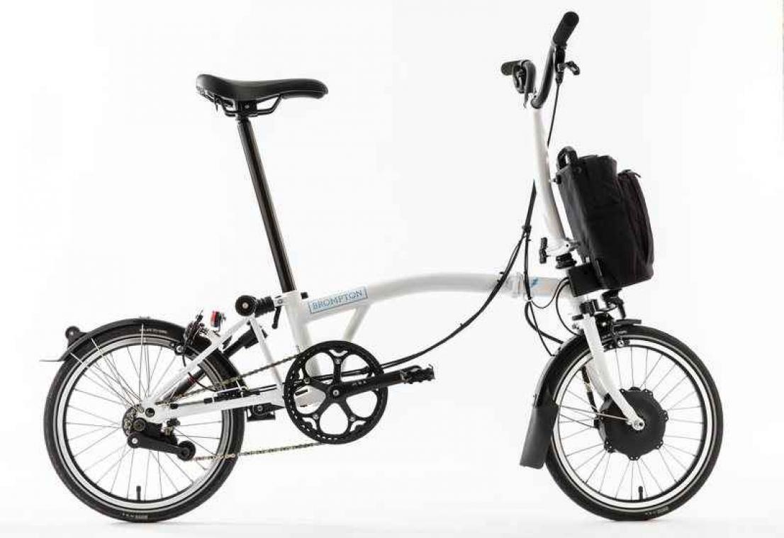 Brompton maakt nu ook elektrische plooifietsen