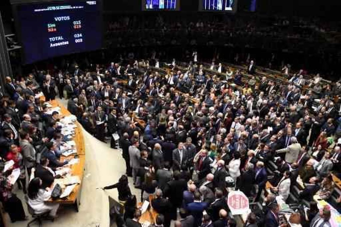 Braziliaanse president Temer overleeft stemming in parlement