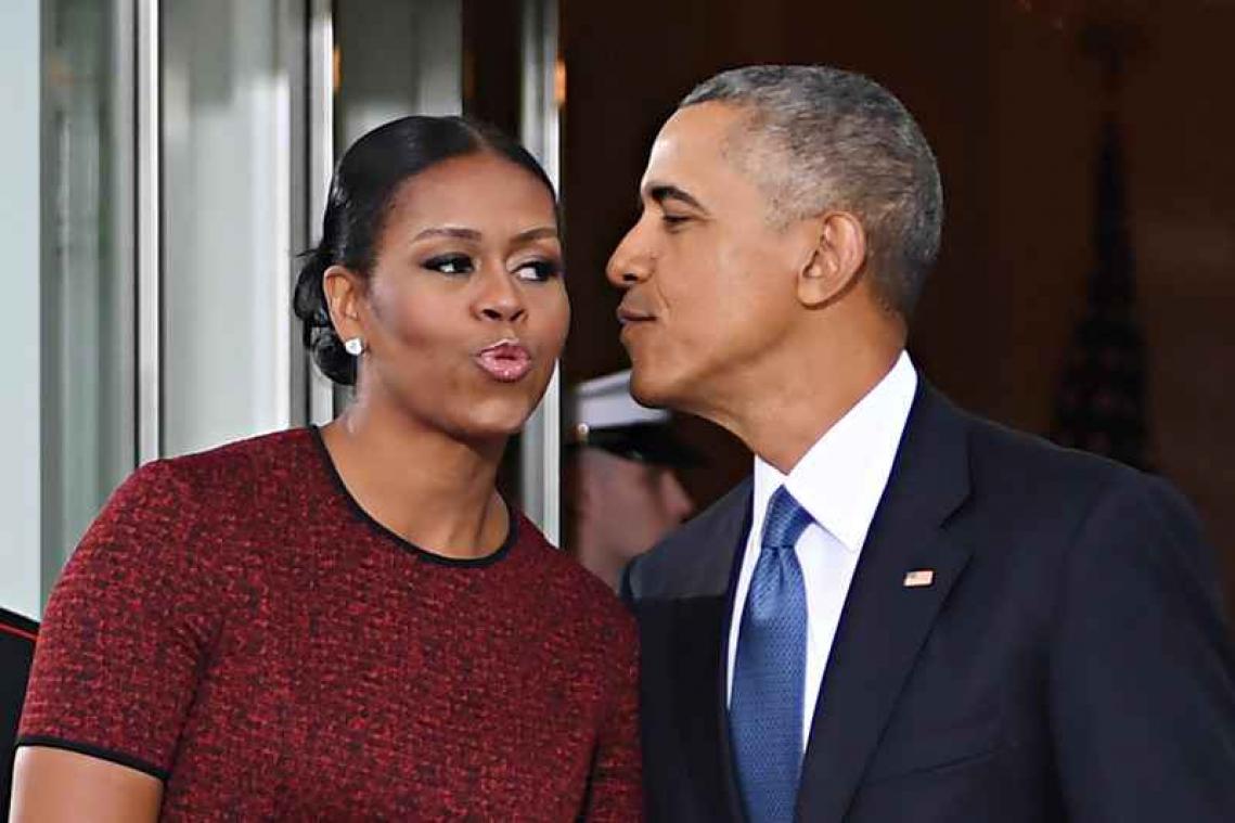 Dit gebeurt er wanneer je de Obama's uitnodigt voor je trouw