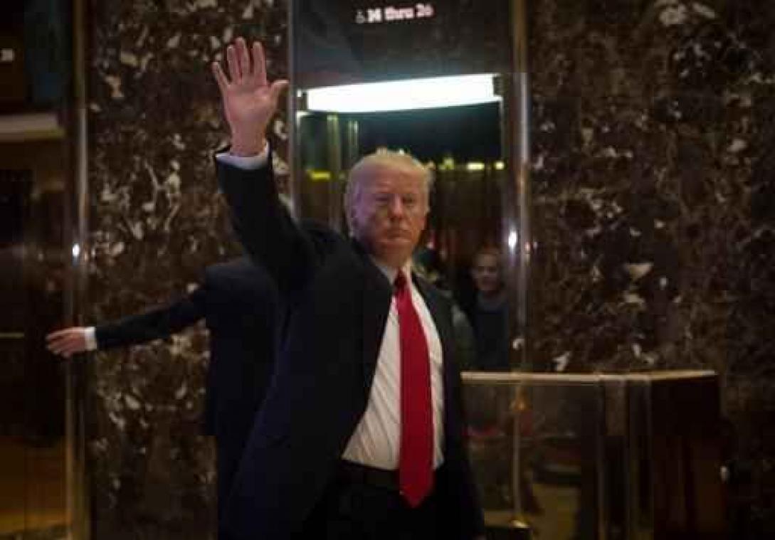 Geheime dienst uit Trump Tower gezet na dispuut