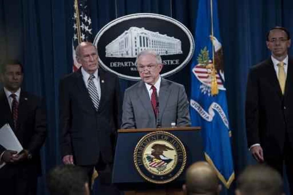Amerikaanse justitieminister Sessions gaat harder optreden tegen lekken