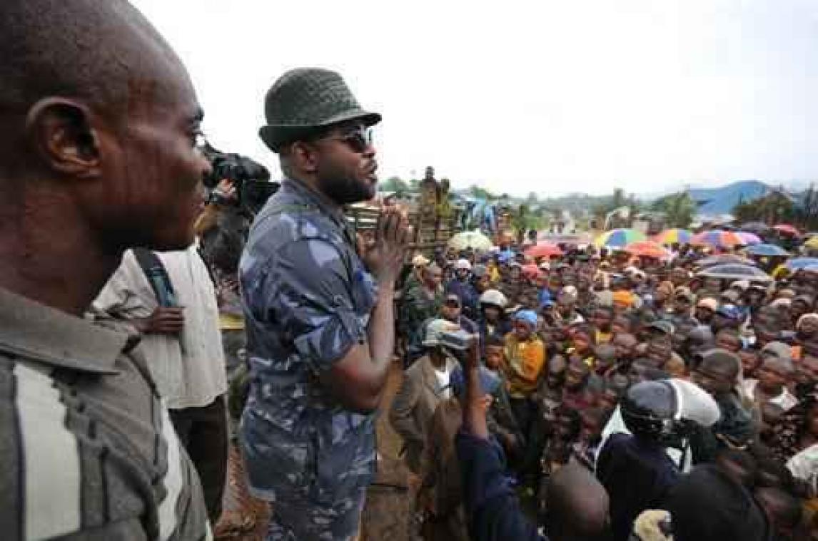 Rebellenleider Sheka in handen van Kinshasa