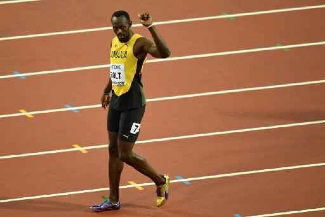WK atletiek - Usain Bolt probleemloos naar halve finales 100 meter