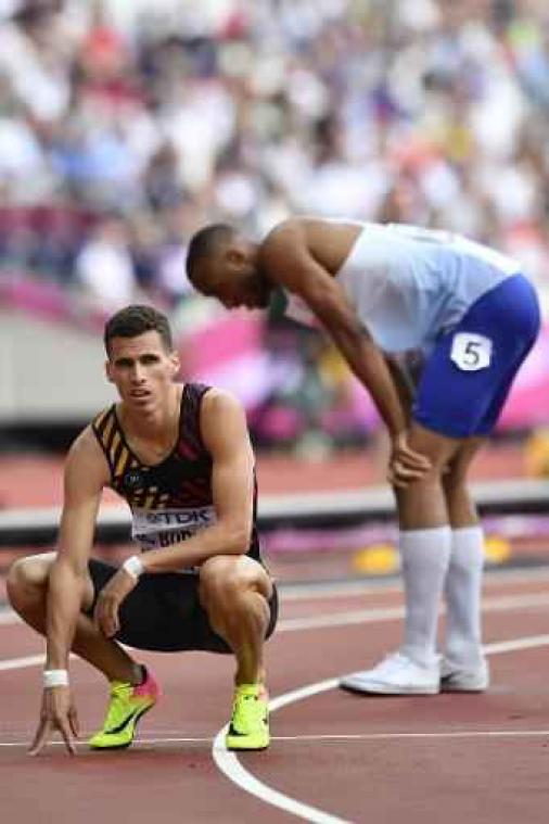 WK atletiek - Kevin Borlée na kwalificatie voor halve finales: "Benen zijn goed"