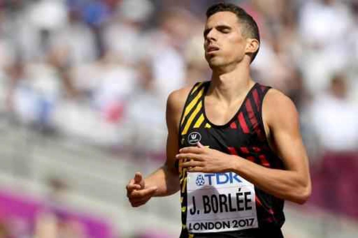 WK atletiek - Jonathan Borlée geloofde niet in halvefinaleticket na vierde plaats