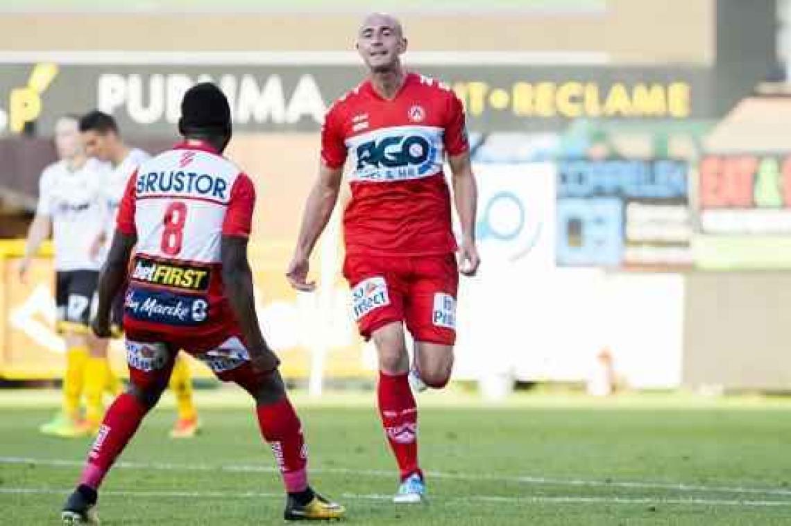 Jupiler Pro League - Kortrijk boekt tegen Lokeren eerste zege, Waasland-Beveren en KV Mechelen delen de punten
