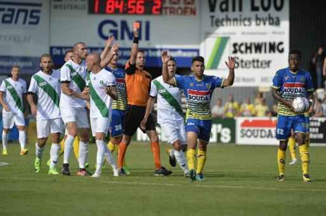 Proximus League - Alessandro (Westerlo) kijkt aan tegen twee speeldagen schorsing