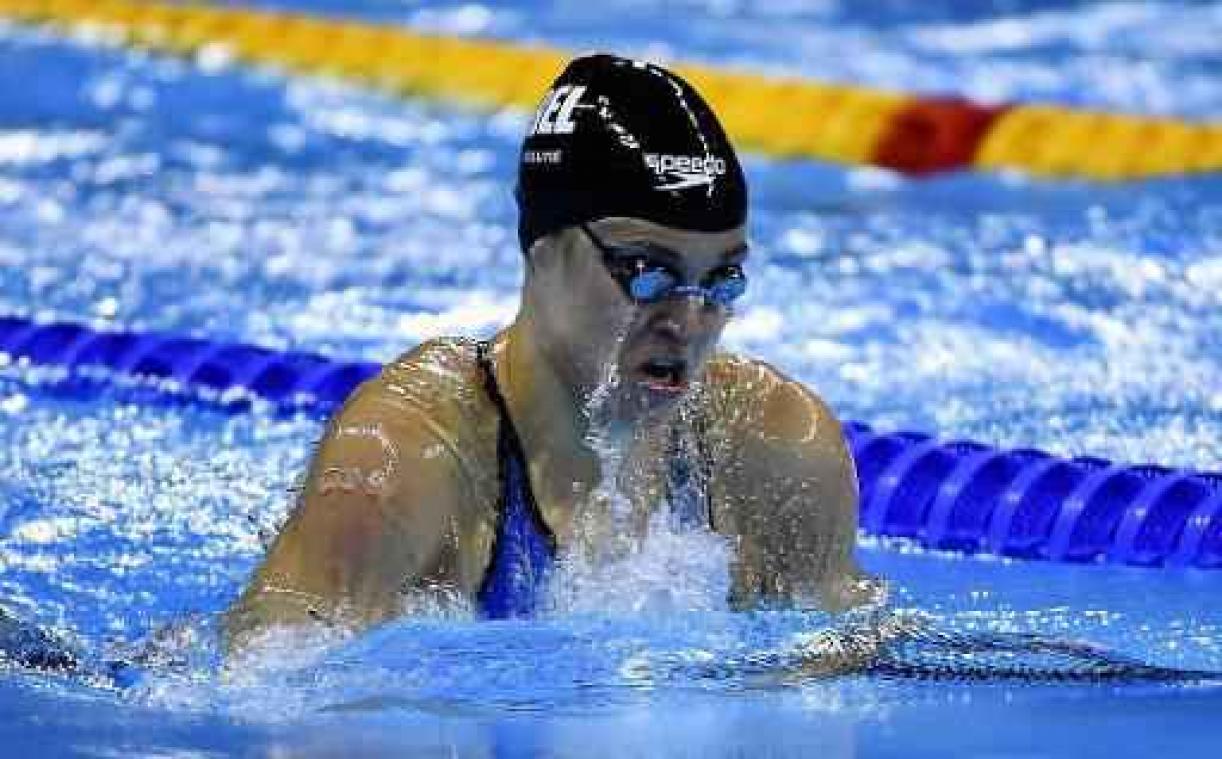 WB kortebaan Berlijn - Brons voor Fanny Lecluyse en Kimberly Buys