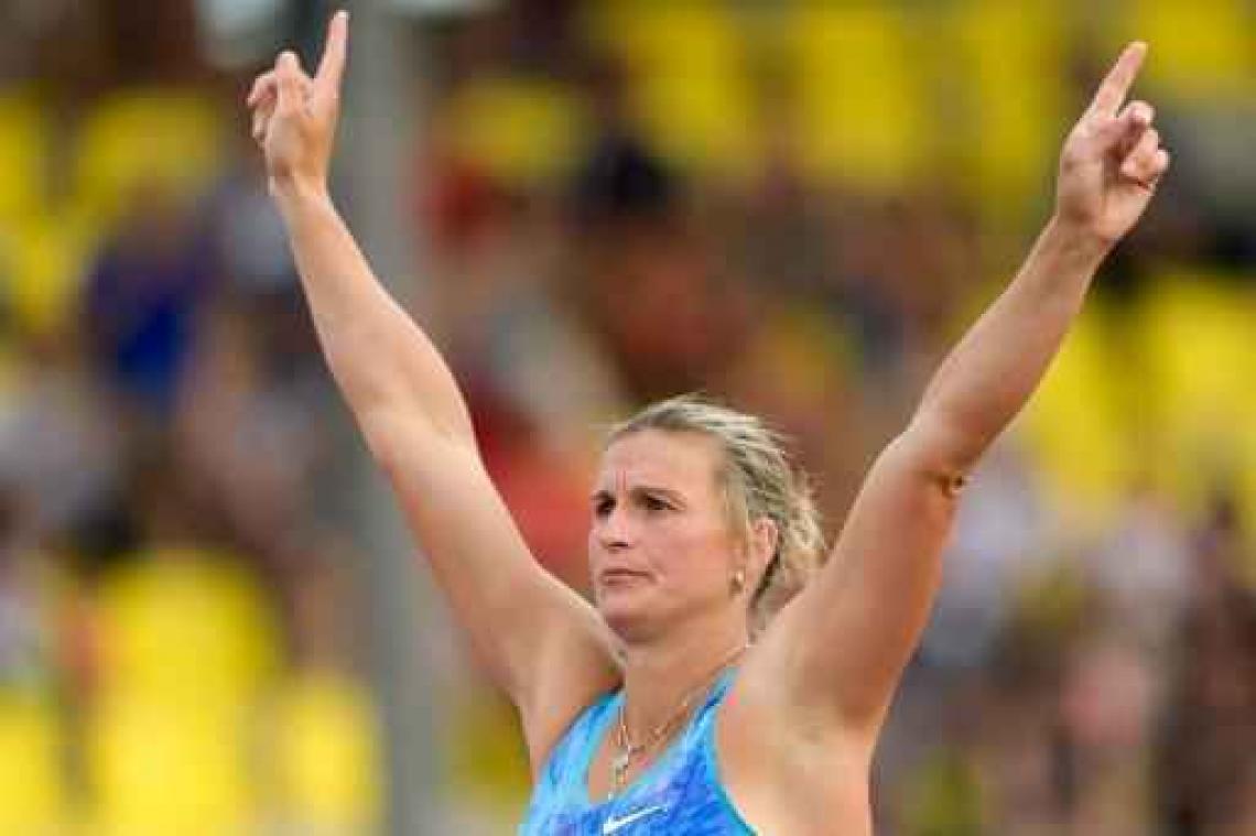 WK atletiek - Barbora Spotakova neemt afscheid met wereldtitel