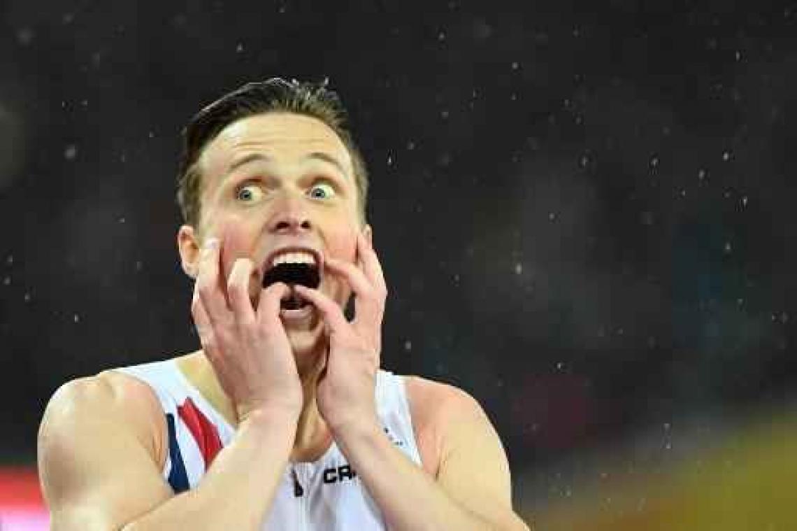 WK atletiek - Karsten Warholm verrast met titel op 400 meter horden