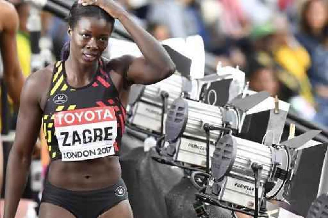 WK atletiek - Anne Zagré kan zwakke prestatie niet verklaren