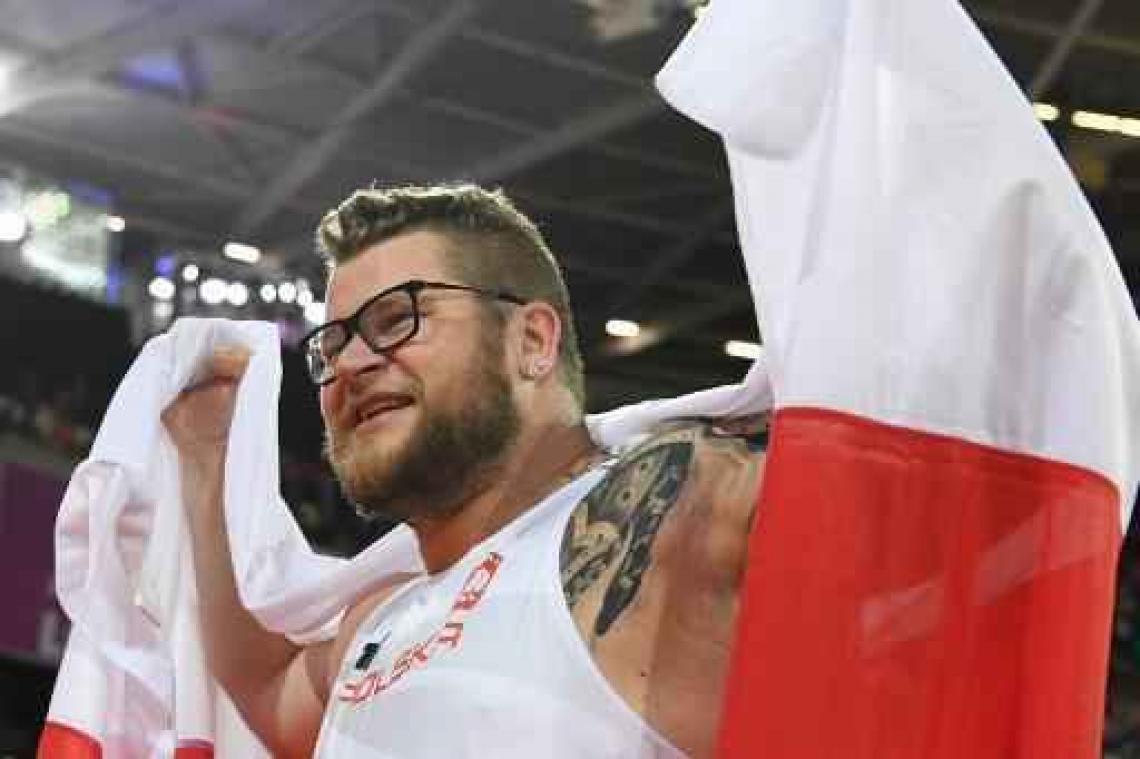 WK atletiek - Pawel Fajdek verovert derde wereldtitel hamerslingeren