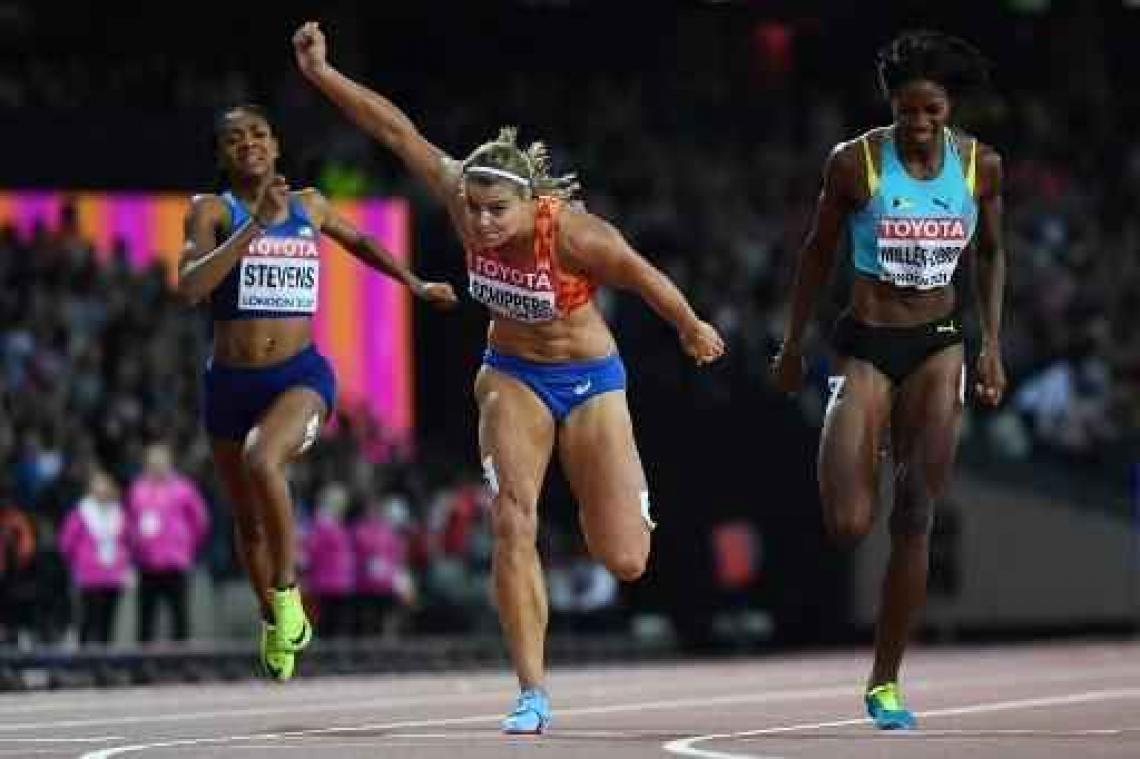 WK atletiek - Schippers verlengt wereldtitel 200 meter