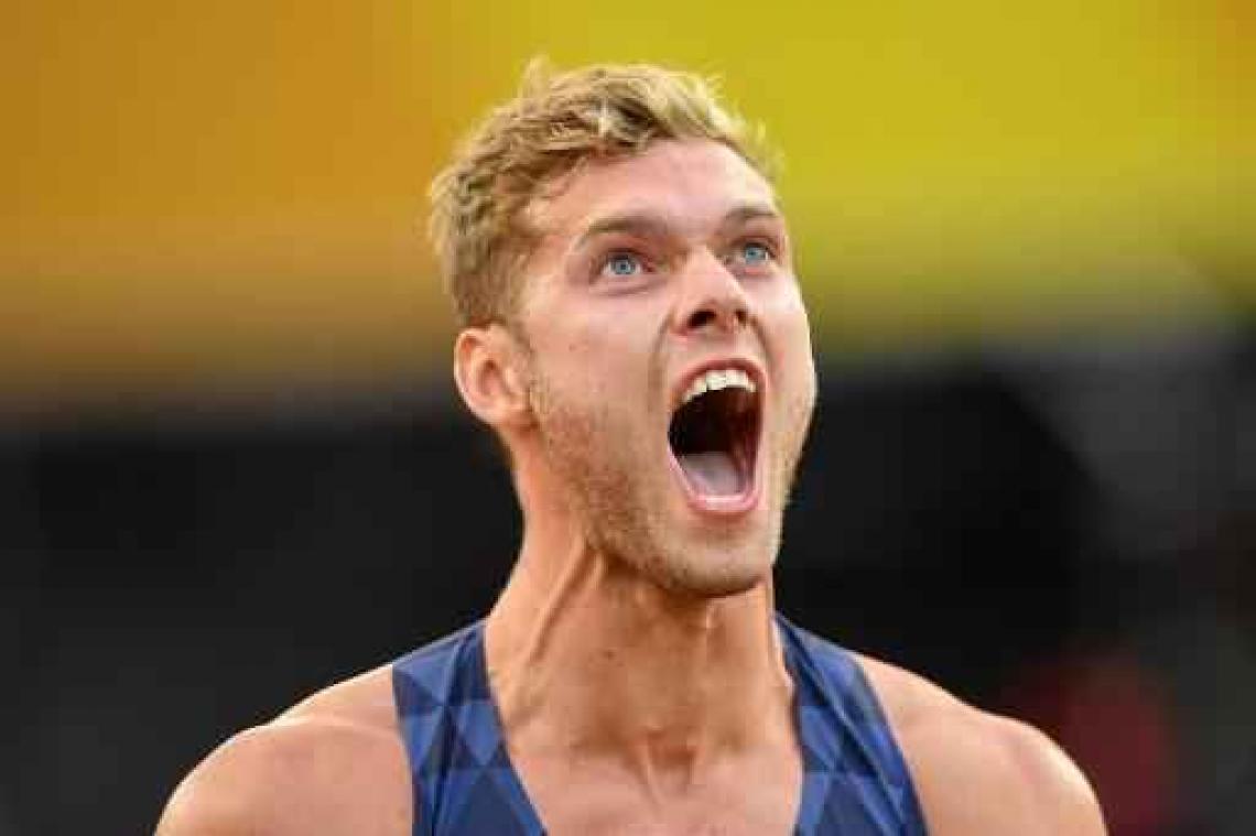 WK atletiek - Kevin Mayer pakt goud in tienkamp