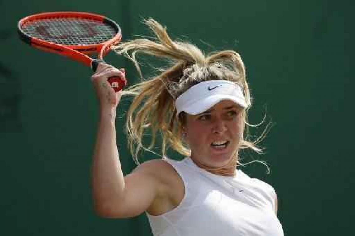 Elina Svitolina stoot overtuigend door naar finale in Toronto tegen Wozniacki