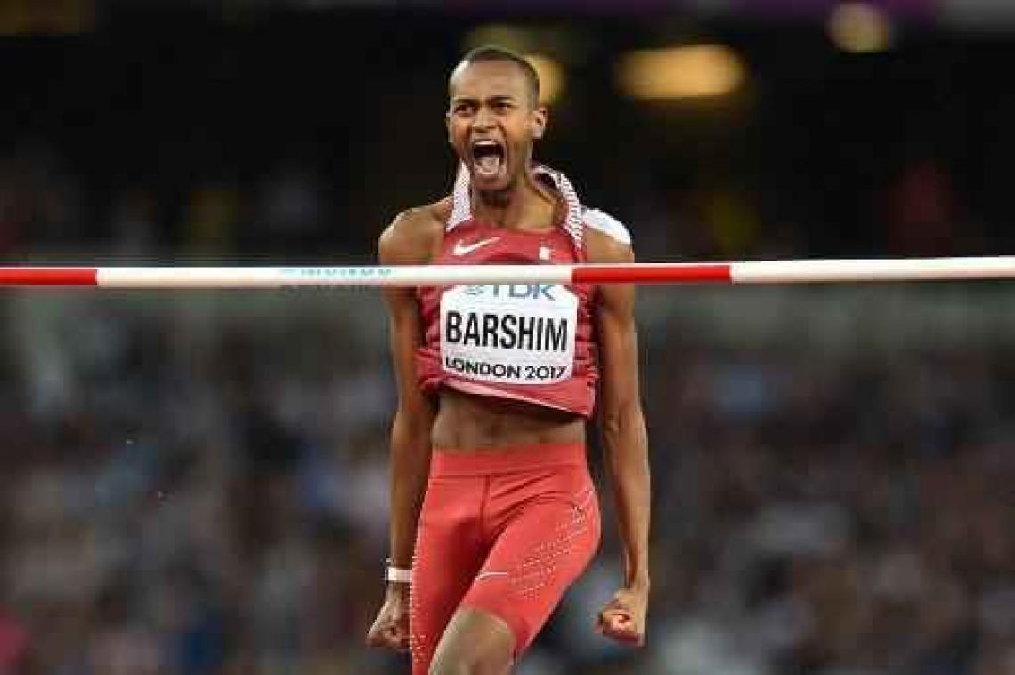WK atletiek - Mutaz Barshim is beste hoogspringer