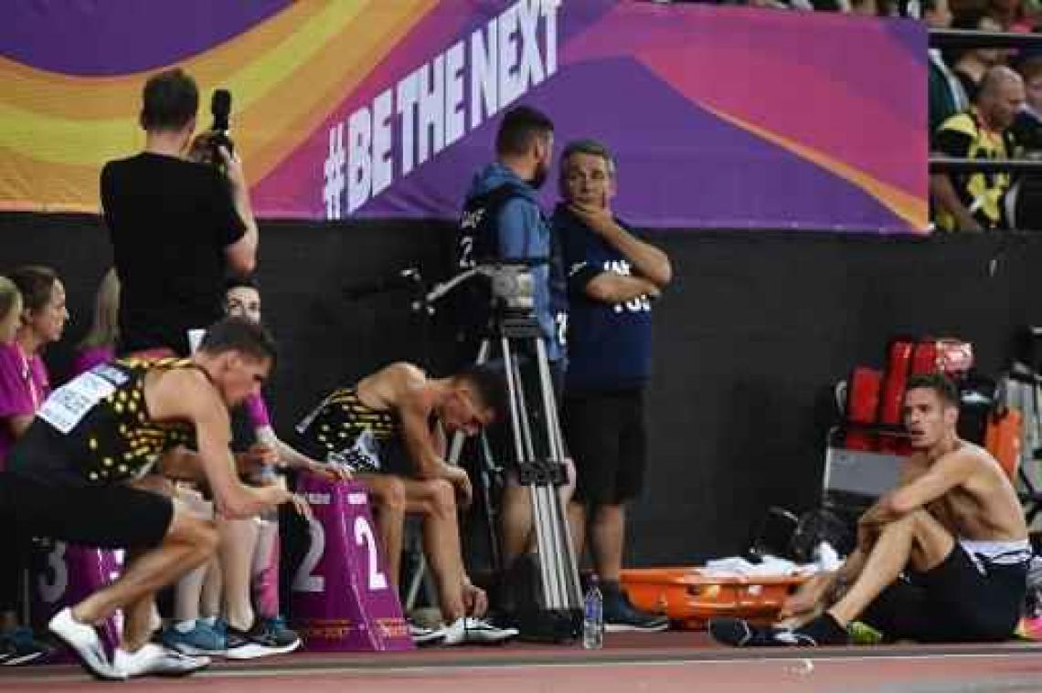 WK atletiek - "Opnieuw vierde", reageren teleurgestelde Tornados