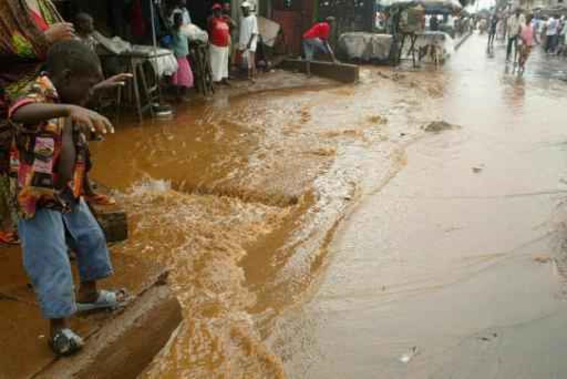 Al zeker 180 doden door modderstromen in Sierra Leone