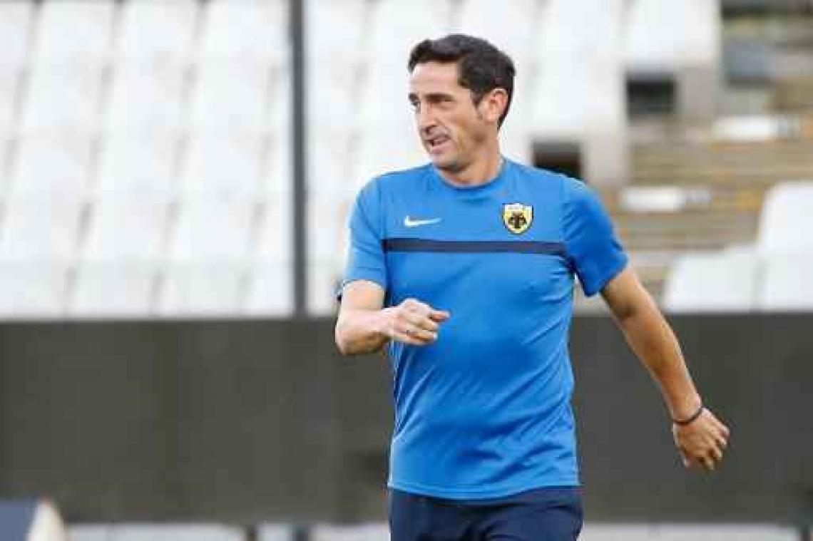 Europa League - AEK-coach Manolo Jimenez wil winnen in Jan Breydelstadion