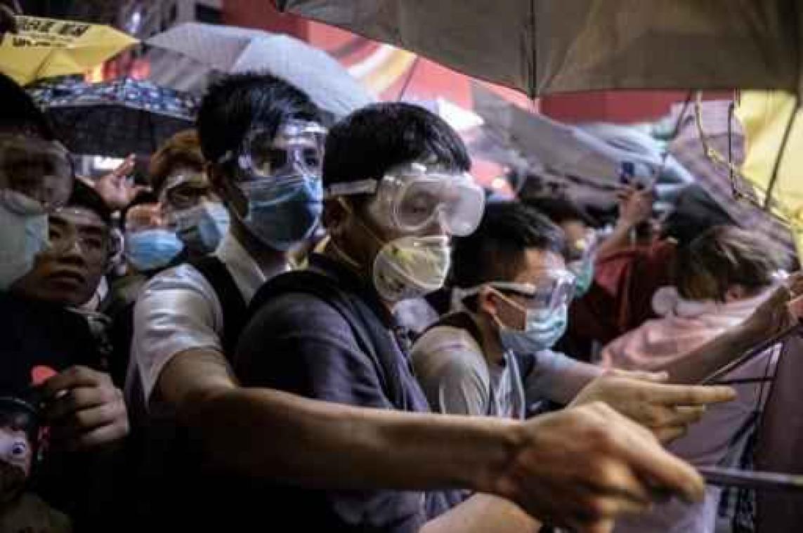 Aanstokers 'paraplu-revolutie' Hongkong veroordeeld tot gevangenisstraffen