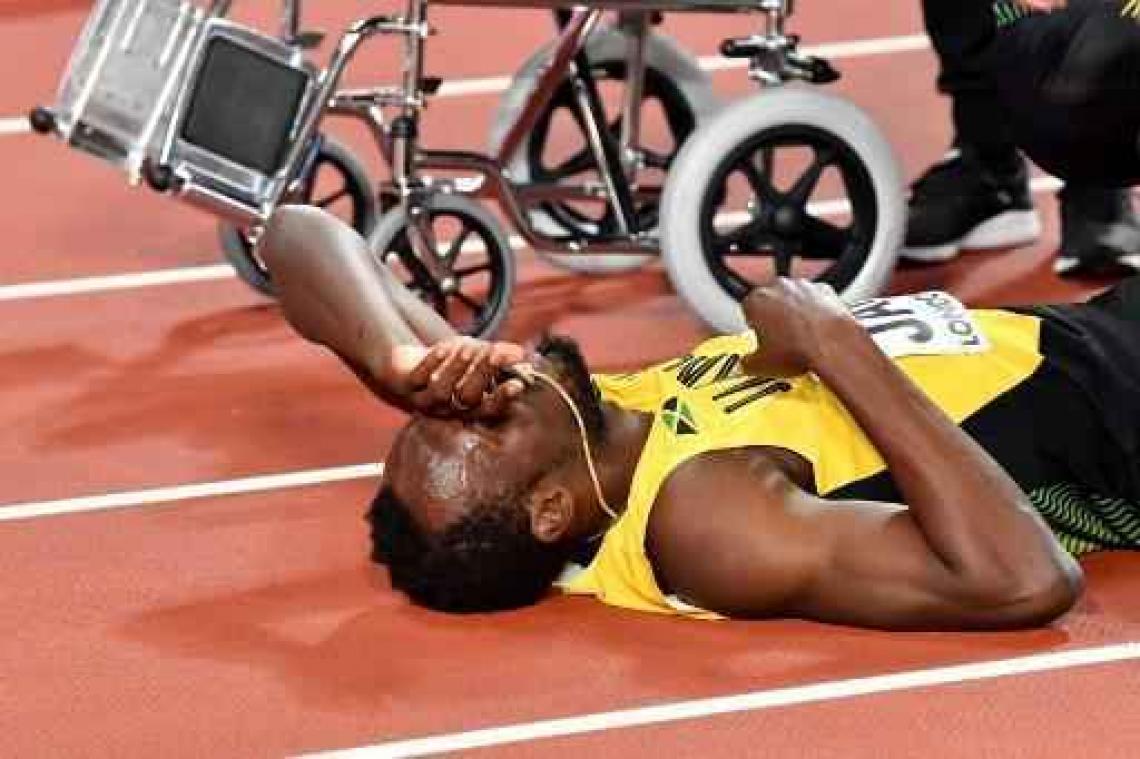 WK atletiek - Usain Bolt liep spierscheur op in Londen