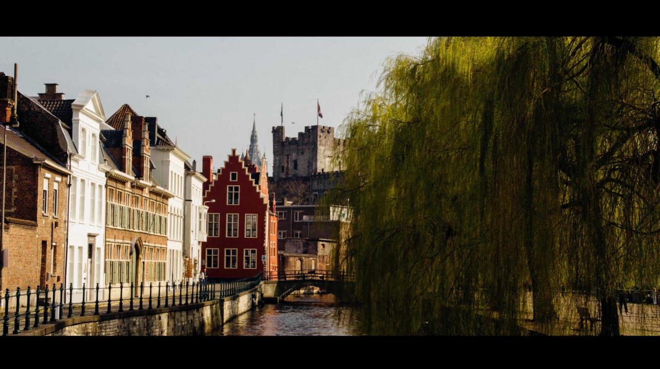 Prachtige timelapse van de stad Gent