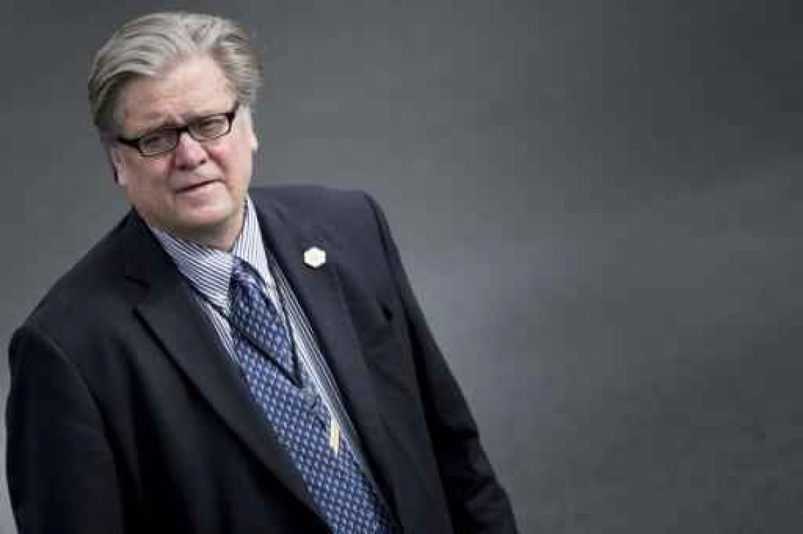 Trumps controversiële raadgever Steve Bannon jongste slachtoffer exodus Witte Huis